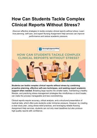 How Can Students Tackle Complex Clinical Reports Without Stress?_ (1)