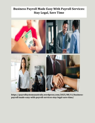 Business Payroll Made Easy With Payroll Services Stay Legal, Save Time