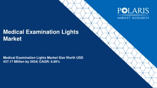 Medical Examination Lights Market