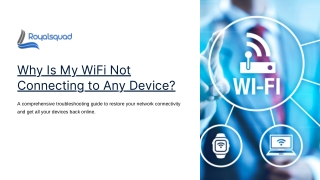 Why Is My WiFi Not Connecting to Any Device
