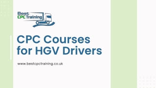 Affordable CPC Courses for HGV Drivers – Get Qualified Fast