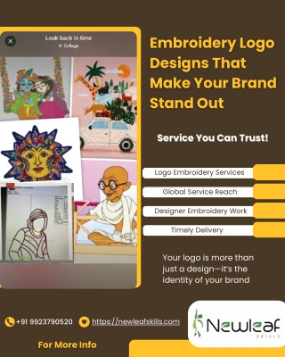 ]Embroidery Logo Designs That Truly Define Your Brand!