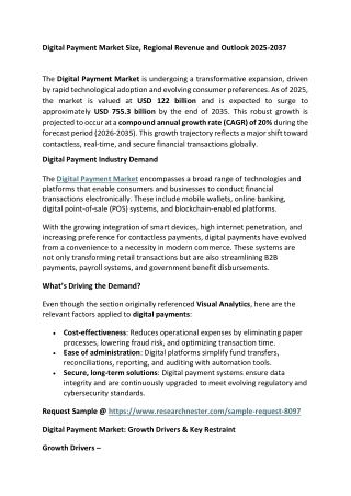 Digital Payment Market Size
