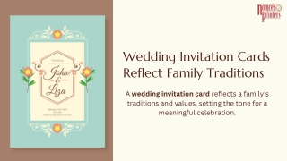 Family Collaboration in Designing Wedding Invitation Cards