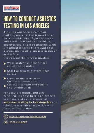 How to Conduct Asbestos Testing in Los Angeles