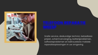 Stappen om te Nemen bij Telefoonreparatie in Weesp | Telspoed