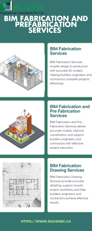 BIM Fabrication and Prefabrication Services