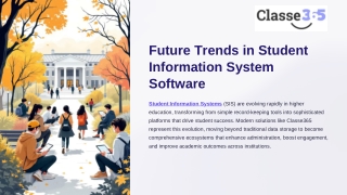 Future Trends in Student Information System Software