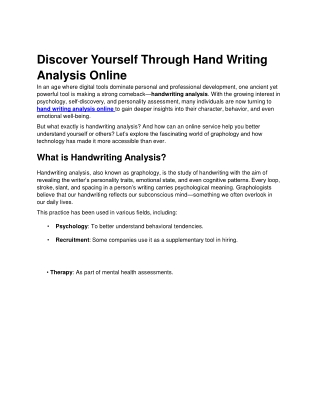 Hand-Writing-Analysis-Online