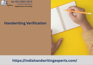 signature matching services india - J. K. Consultancy