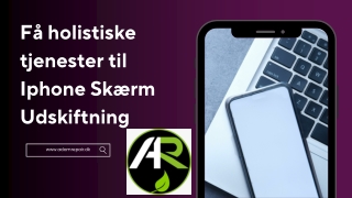 Iphone skærm udskiftning