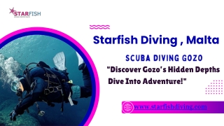 Scuba diving Gozo