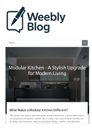 Modular Kitchen