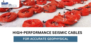 High-Performance Seismic Cables for Accurate Geophysical Surveys