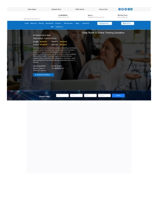 Certified Data Analyst Training in Pune – Learn from Experts