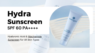 Hyaluronic Acid & Niacinamide Sunscreen
