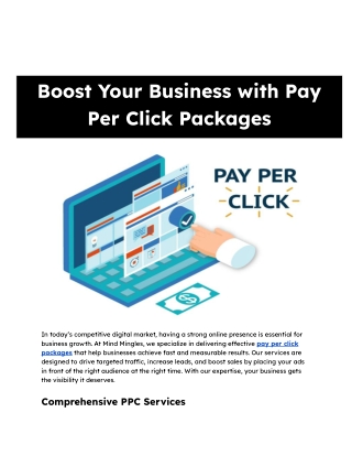pay per click packages