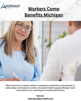 Workers Comp Benefits Michigan – Your Guide to Workplace Recovery