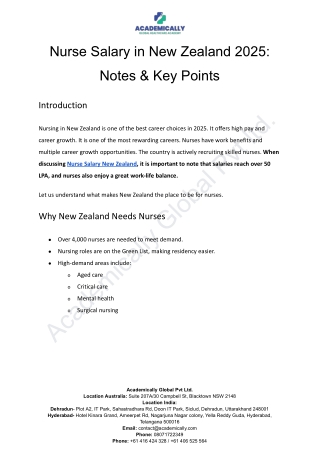 Nurse Salary in New Zealand 2025_ Notes & Key Points