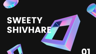 Black and Purple Geometric Designer Services Marketing Presentation