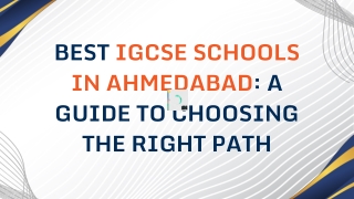 Best IGCSE Schools in Ahmedabad | Sev7n: Your Global Online Tutor