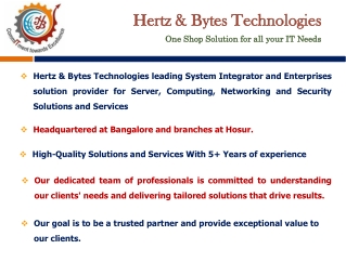 OEM backed IT solutions for digital transformation