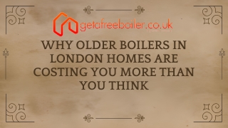 Why Older Boilers in London Homes Are Costing You More Than You Think