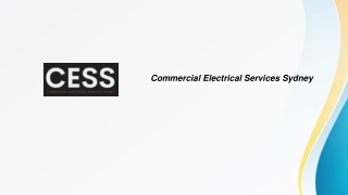 Reliable Commercial Electrician Sydney for Business Electrical Needs