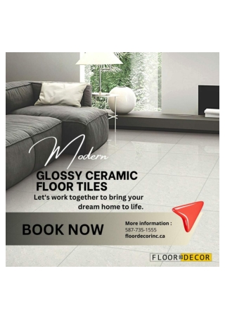 Things to keep in mind while choosing tiles for commercial purpose