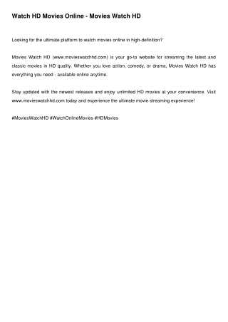 MoviesWatchHD_Slideserve_Backlink
