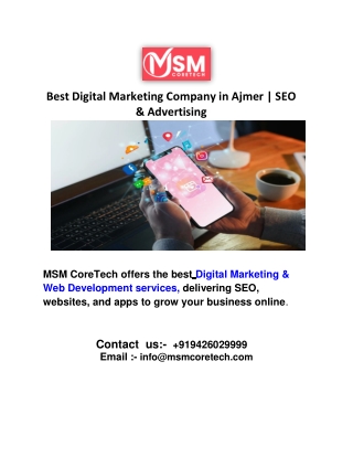 Best Digital Marketing Company in Ajmer-2