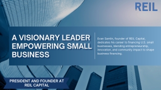 A VISIONARY LEADER EMPOWERING SMALL BUSINESS