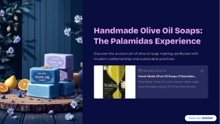 Handmade Olive Oil Soaps