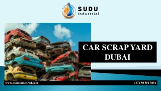 CAR SCRAP YARD DUBAI