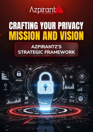 Crafting Your Privacy Mission and Vision: Azpirantz’s Strategic Framework