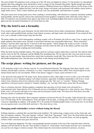 Scripting to Storyboarding: UK 2D Animation Studios’ Proven Process