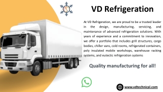 Van Refrigeration Systems | Urban Delivery Ready