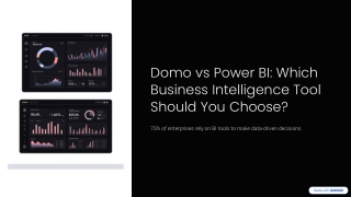 Domo vs Power BI: Which Business Intelligence Tool To Choose?