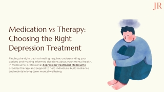 Therapy vs Medication in Depression Recovery