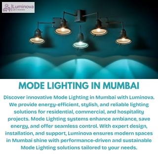 Mode lighting in mumbai