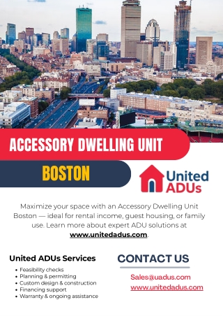 Accessory Dwelling Unit Boston - www.unitedadus.com