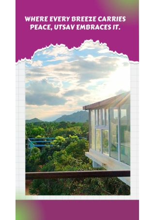 Where Nature Meets Serenity – Utsav Club And Resort Awaits You_Best Resorts Bangalore