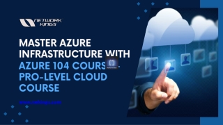 Master Azure Infrastructure with Azure 104 Course – Pro-Level Cloud Course