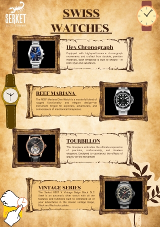 Elevate your Look with Luxury Swiss Watches for Men  Serket Watch Company  Colorado