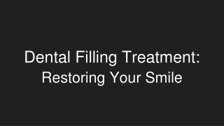 Dental Filling Treatment_