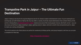 Trampoline-Park-in-Jaipur-The-Ultimate-Fun-Destination