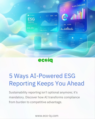 5 Ways AI-Powered ESG Reporting Platforms Help Businesses Stay Ahead of Regulations