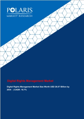 Digital Rights Management Market