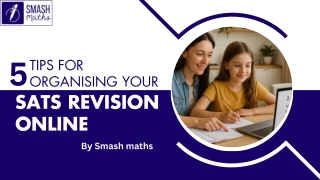5 Tips for organising your SATs revision Online