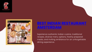 Best Indian Restaurant in Amsterdam
